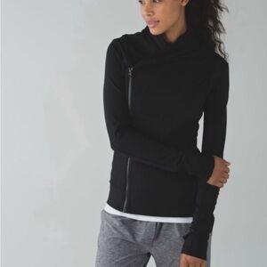Lululemon Athletica Black Precision Jacket LIKE NEW size 8